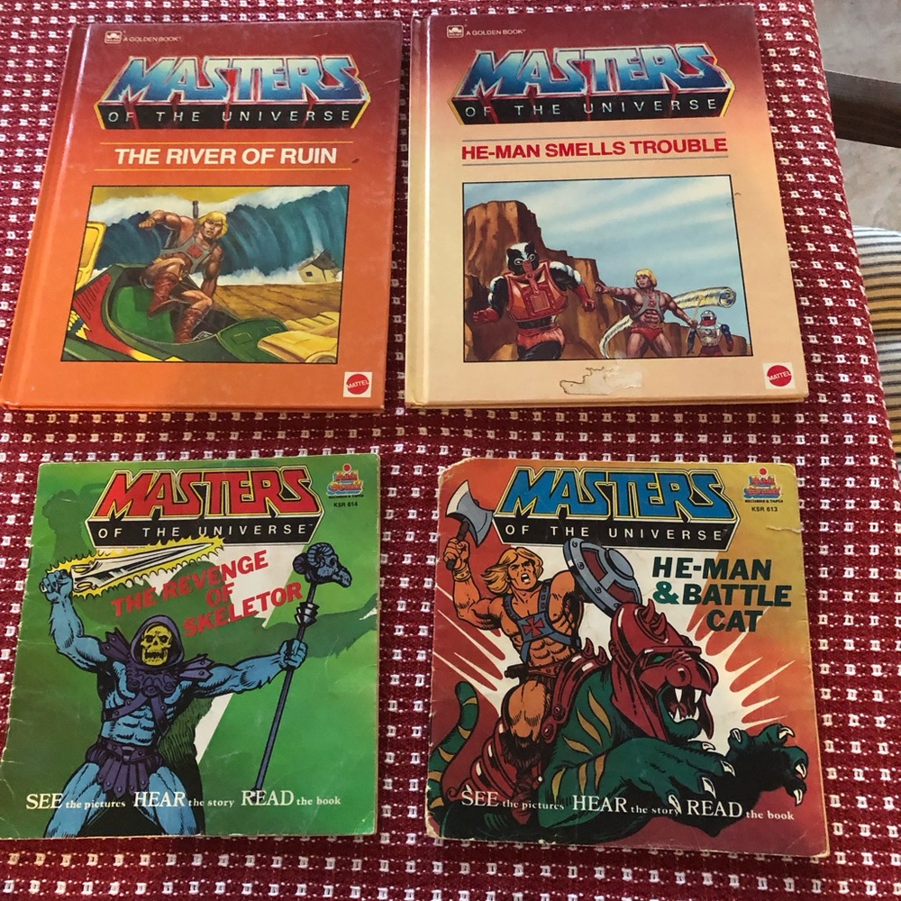 Vintage Masters of the Universe Books